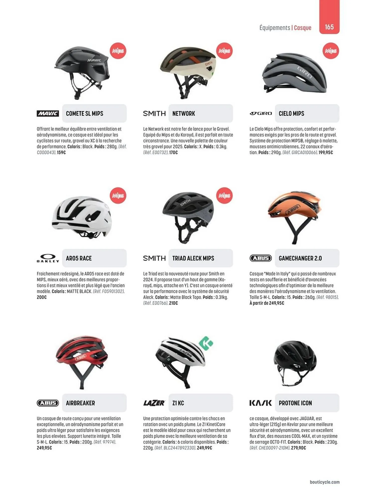 Catalogue Bouticycle du 2 mai au 31 décembre 2025 - Catalogue page 165