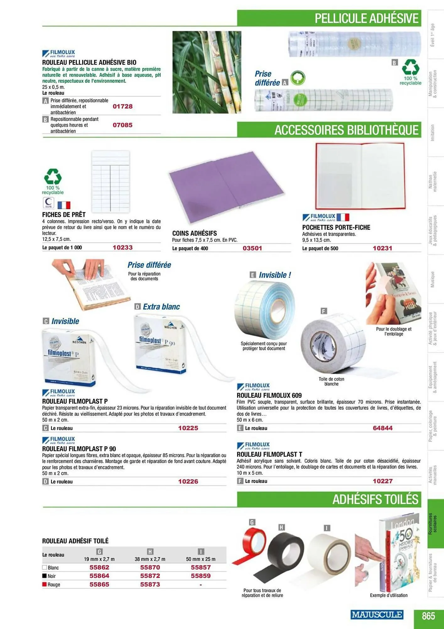 Catalogue Majuscule du 4 mars au 31 décembre 2025 - Catalogue page 889