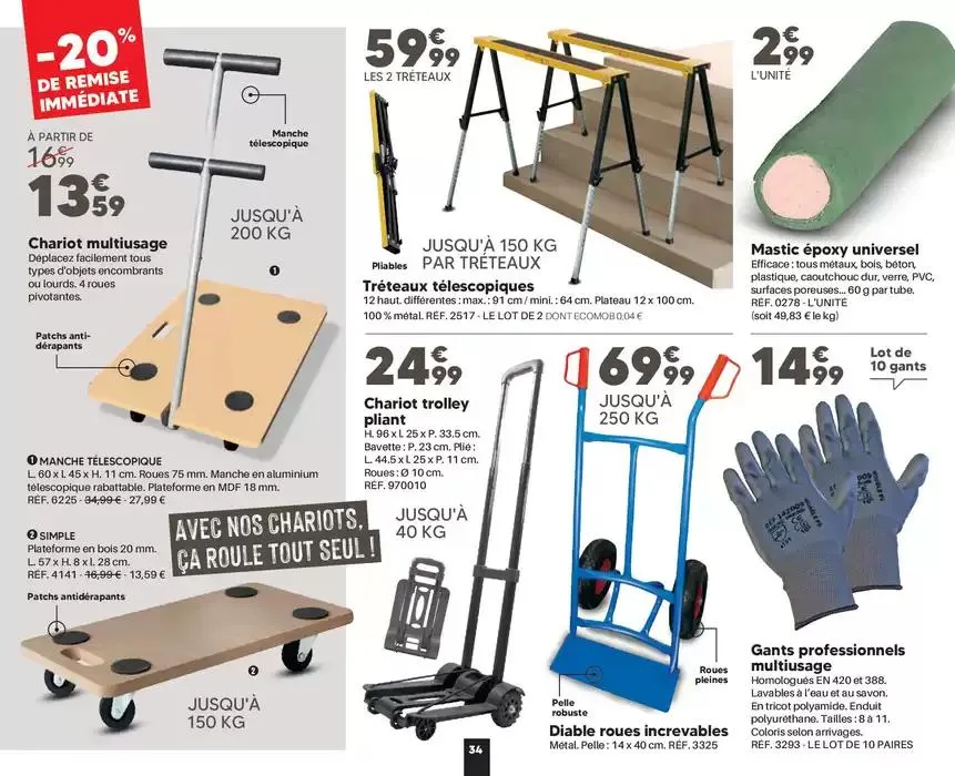 PRINTEMPS/ÉTÉ 2025 du 1 mars au 30 septembre 2025 - Catalogue page 34