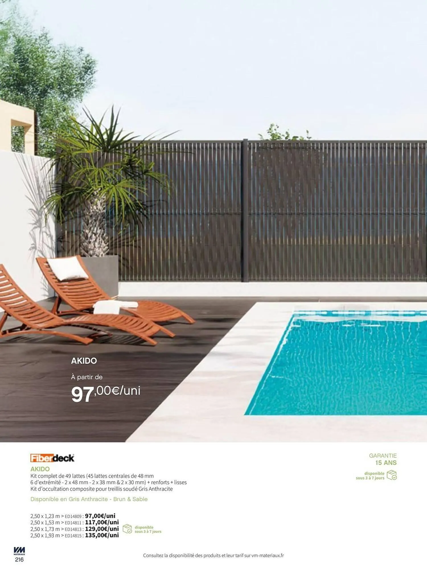 Catalogue VM Matériaux du 11 juin au 30 juin 2026 - Catalogue page 216