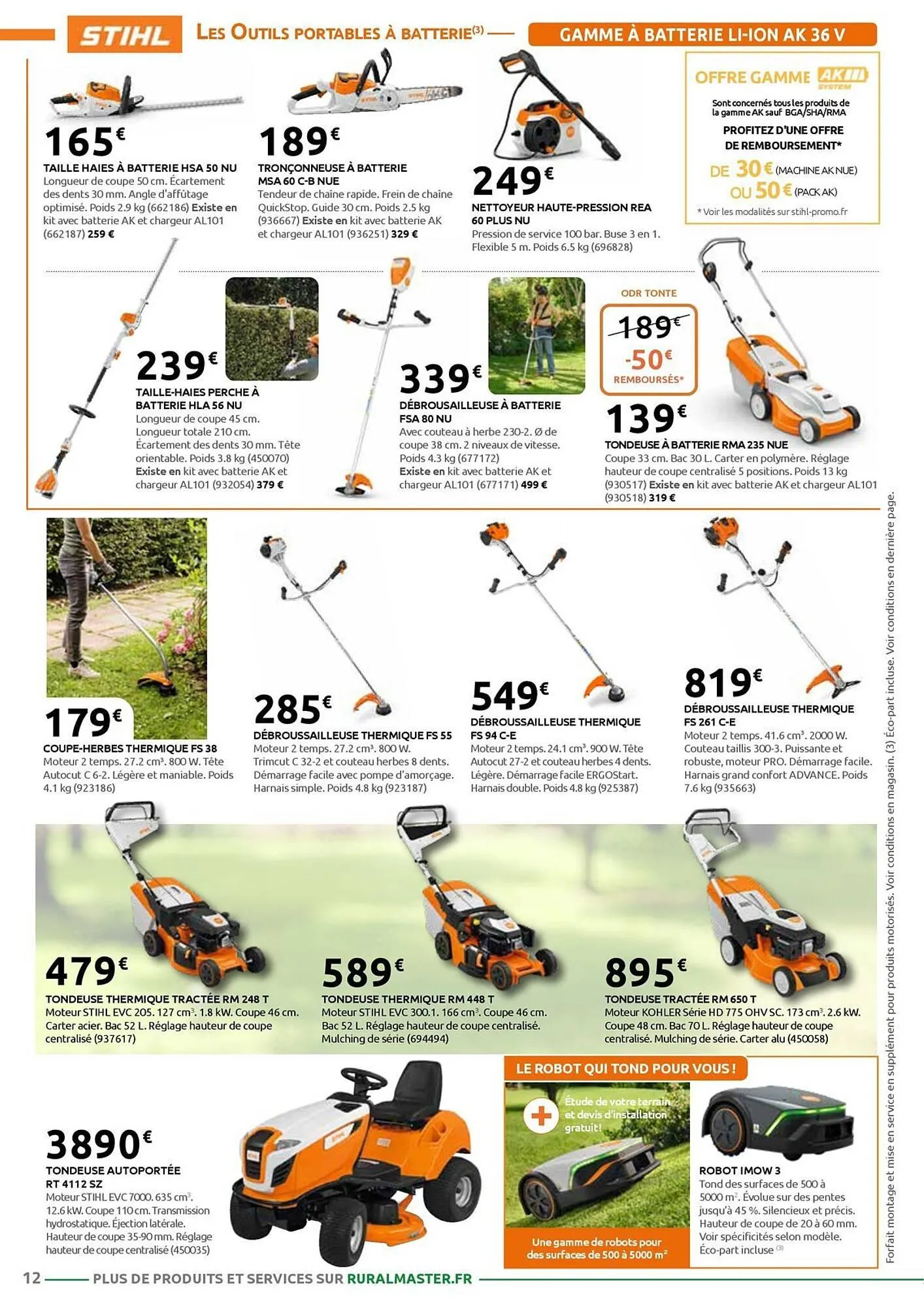 Catalogue Rural Master du 27 avril au 16 mai 2026 - Catalogue page 12