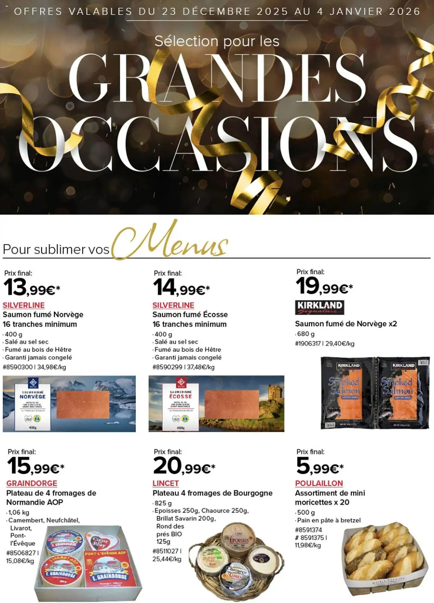 Catalogue Costco du 23 décembre au 4 janvier 2026 - Catalogue page 1