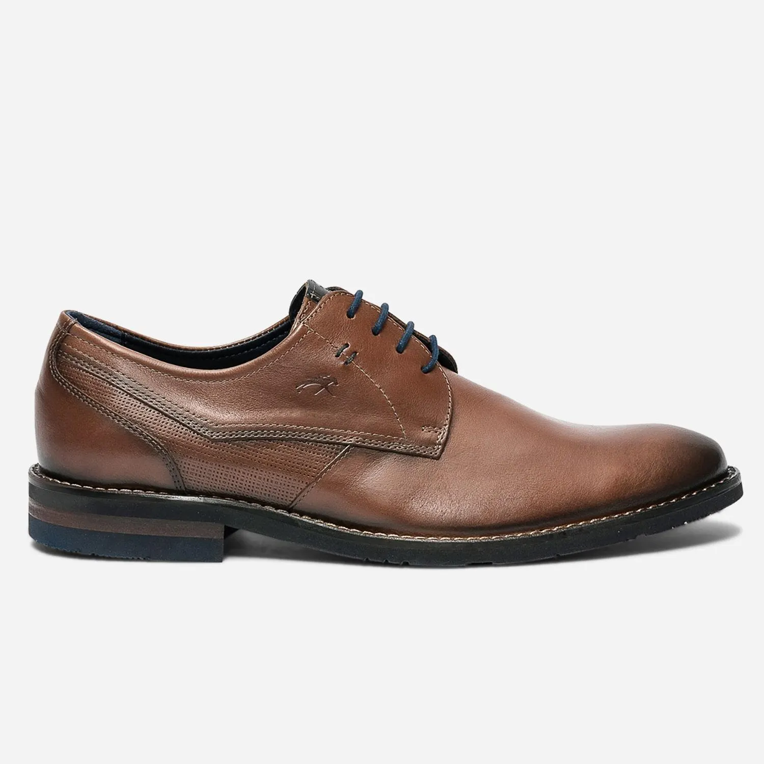 Derby FLUCHOS cognac en cuir