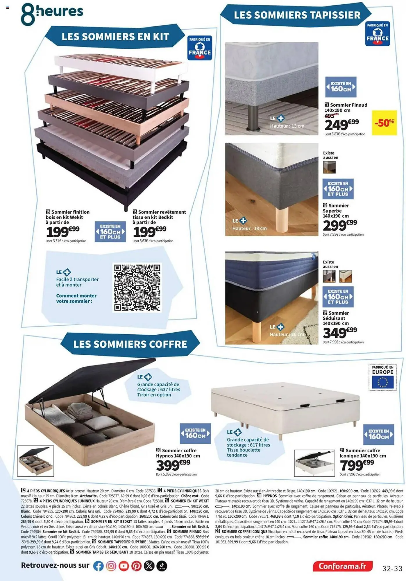 Catalogue Conforama du 10 juin au 31 décembre 2025 - Catalogue page 33