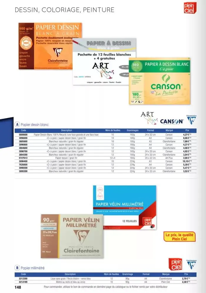 Écoles et loisirs 2025 du 1 janvier au 31 décembre 2025 - Catalogue page 148