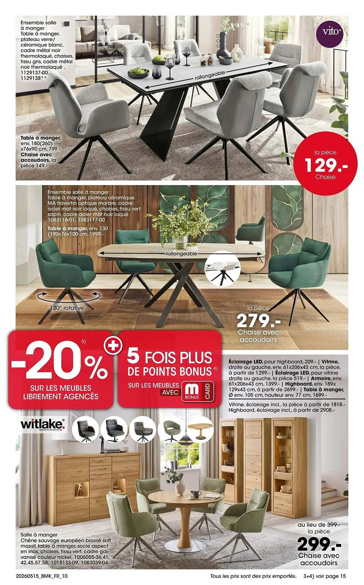 Catalogue Möbel Martin du 15 mai au 31 mai 2026 - Catalogue page 10
