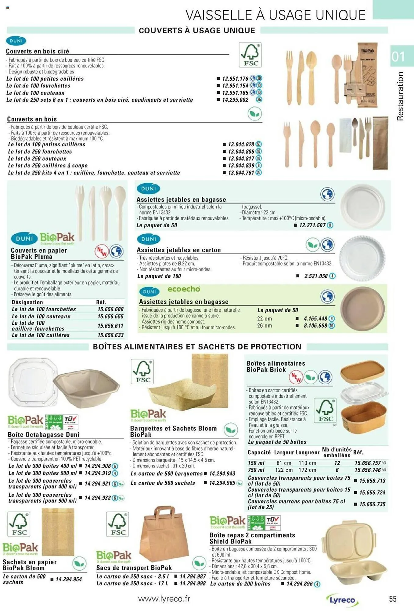Catalogue Lyreco du 15 mai au 31 décembre 2023 - Catalogue page 55
