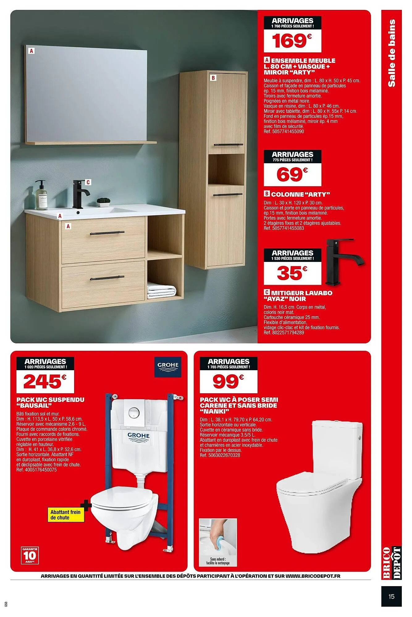 Catalogue Brico Dépôt du 2 janvier au 29 janvier 2026 - Catalogue page 15