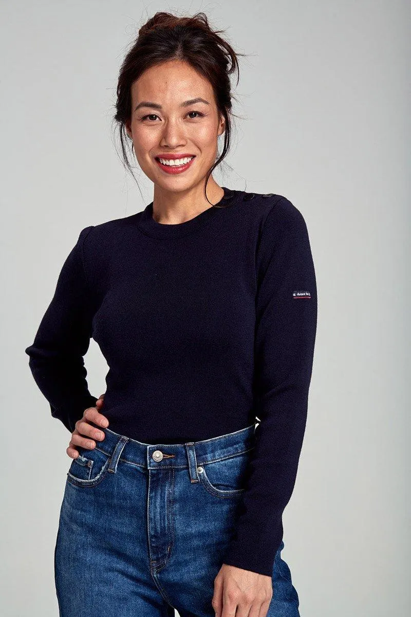 Pull marin "Paimpol" - laine et acrylique