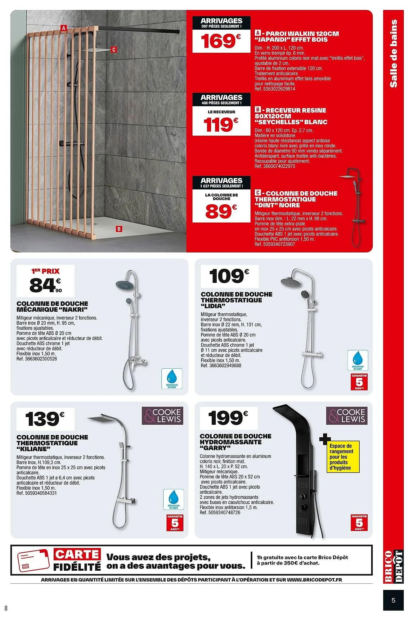 Catalogue Brico Dépôt du 18 juillet au 7 août 2025 - Catalogue page 5