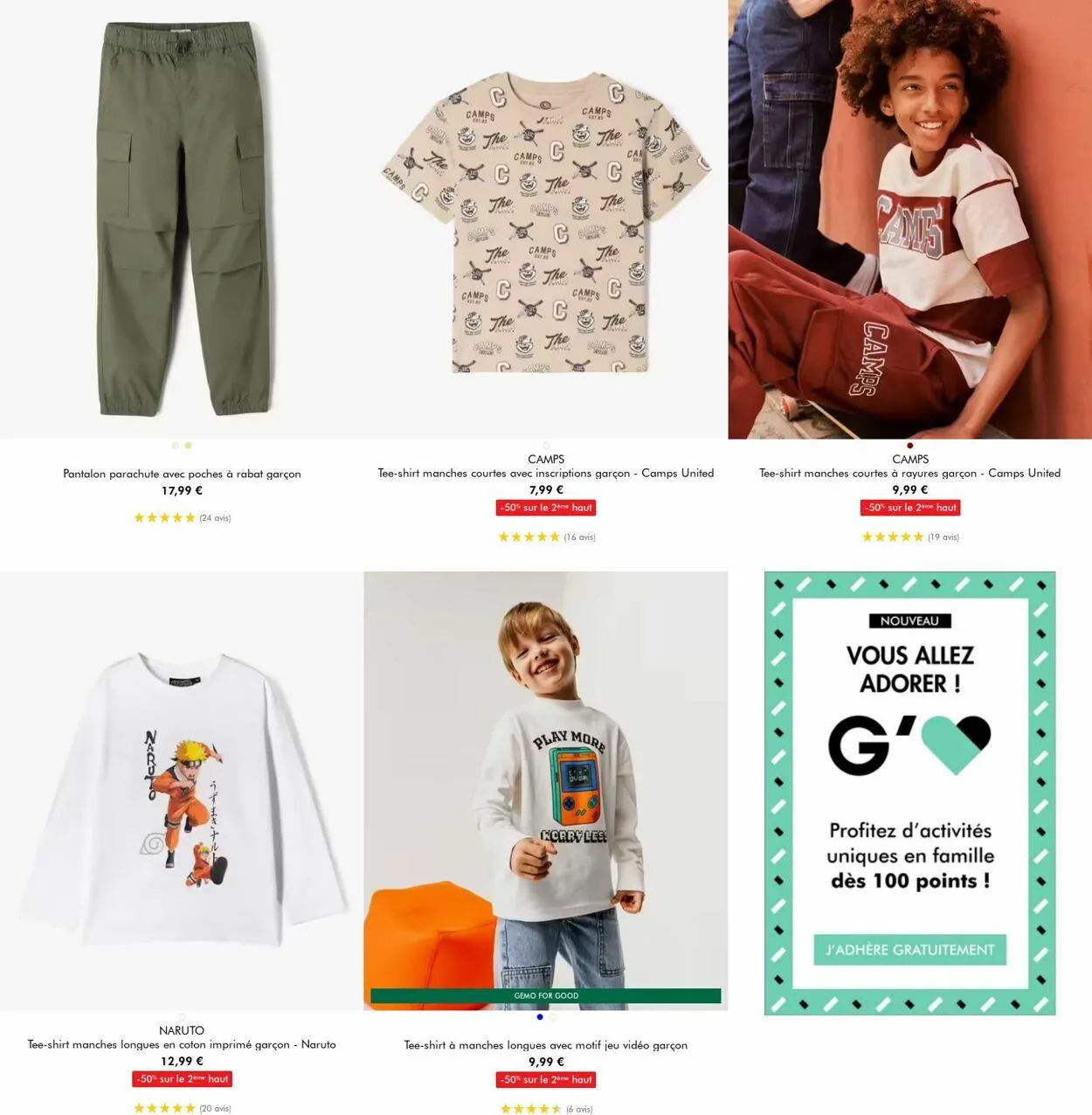 Gémo Catalogue actuel du 23 avril au 6 mai 2025 - Catalogue page 19