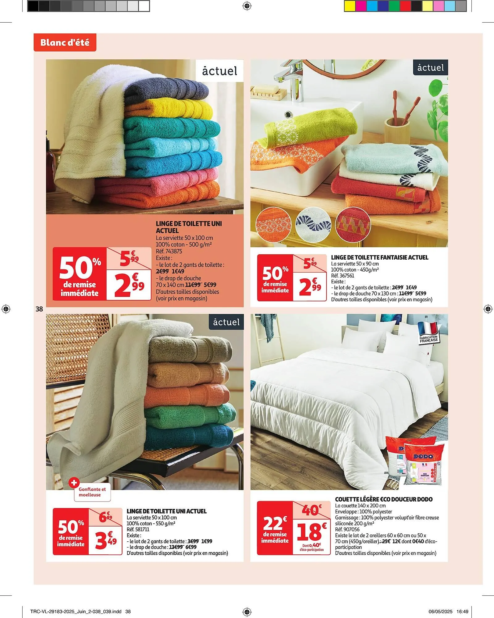 Catalogue Auchan du 10 juin au 22 juin 2025 - Catalogue page 38