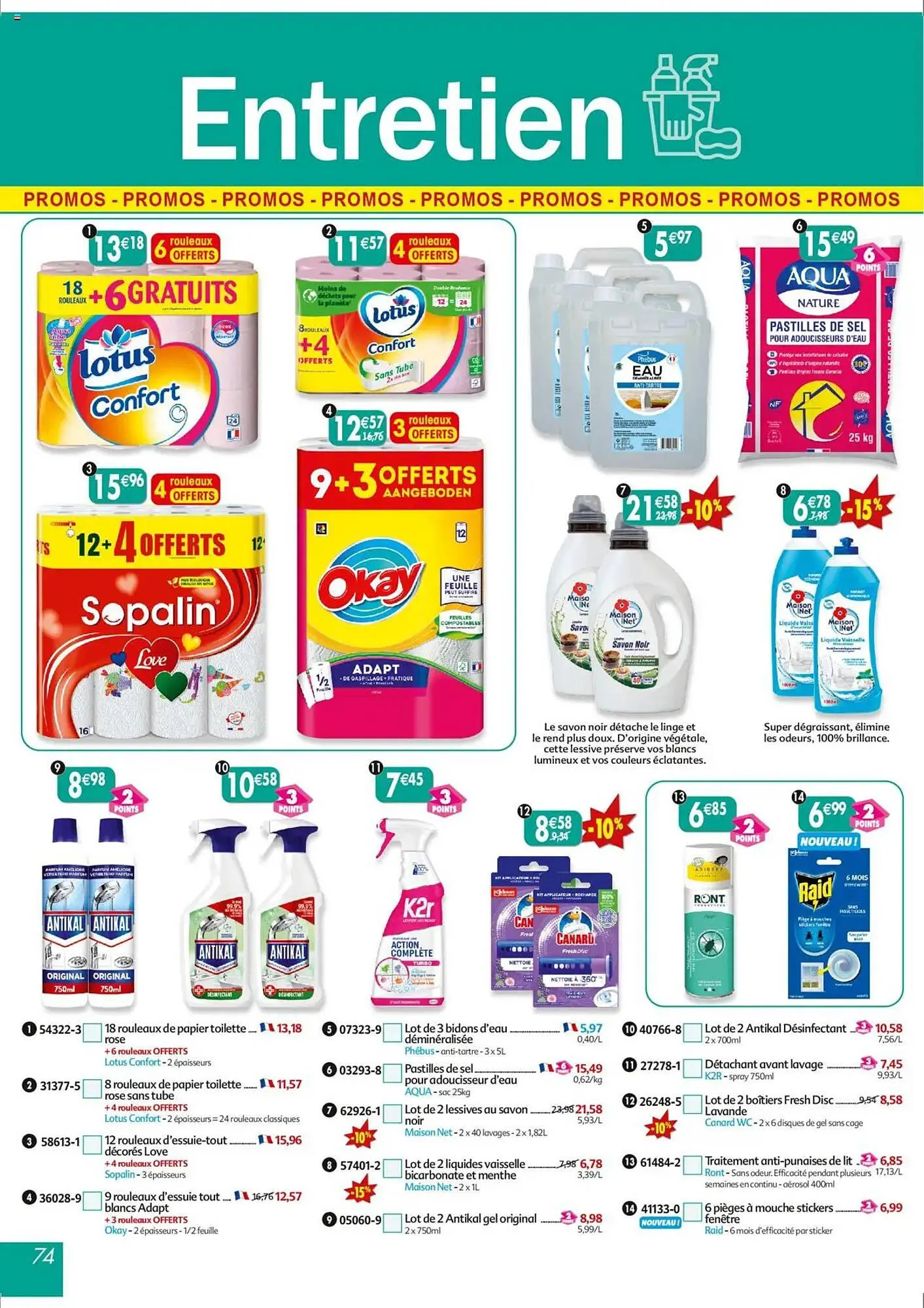 Catalogue Maximo du 7 juillet au 3 août 2025 - Catalogue page 74