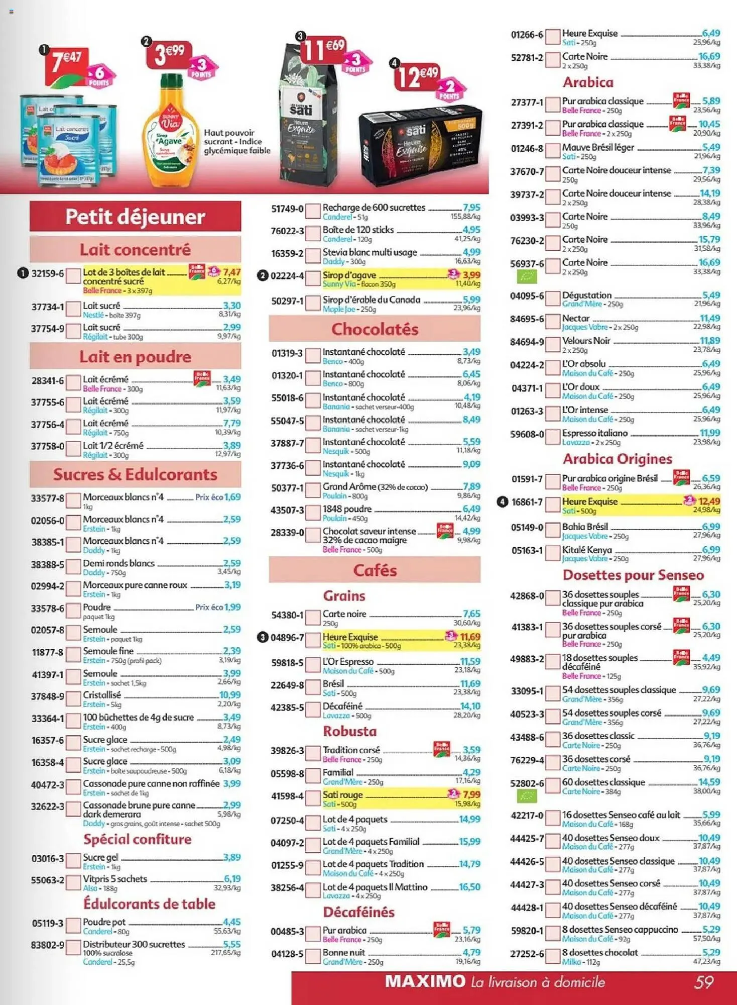 Catalogue Maximo du 2 mars au 29 mars 2026 - Catalogue page 59