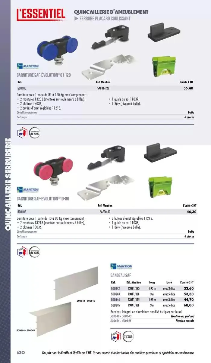 Essentiel Industrie 2025 du 3 janvier au 31 décembre 2025 - Catalogue page 632