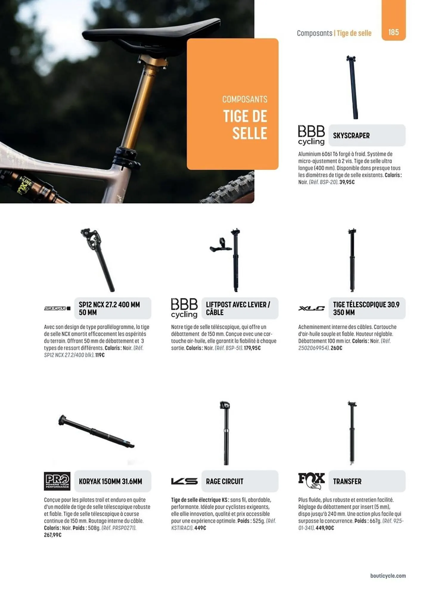 Catalogue Bouticycle du 27 janvier au 31 décembre 2026 - Catalogue page 185