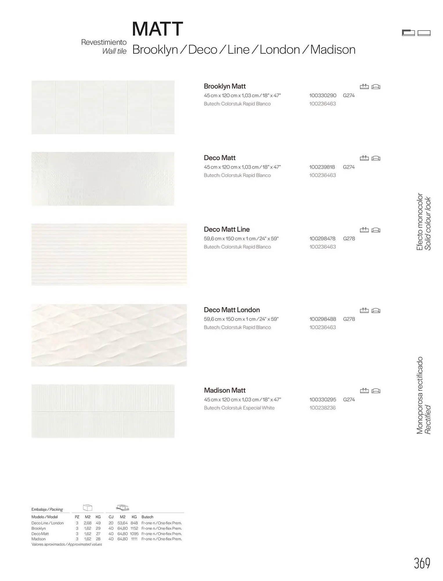 Catalogue Porcelanosa du 27 janvier au 31 décembre 2025 - Catalogue page 371