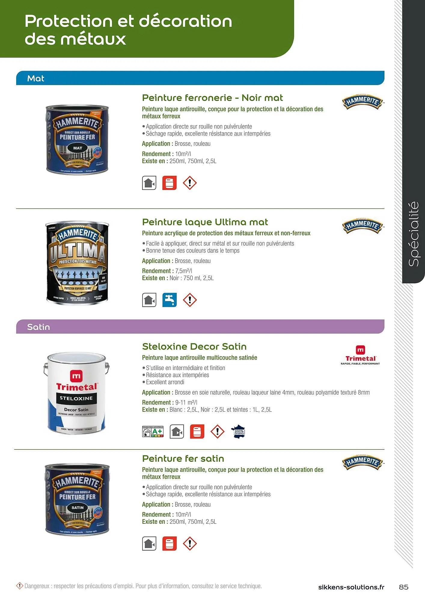 Catalogue Sikkens Solution du 1 janvier au 28 décembre 2025 - Catalogue page 71