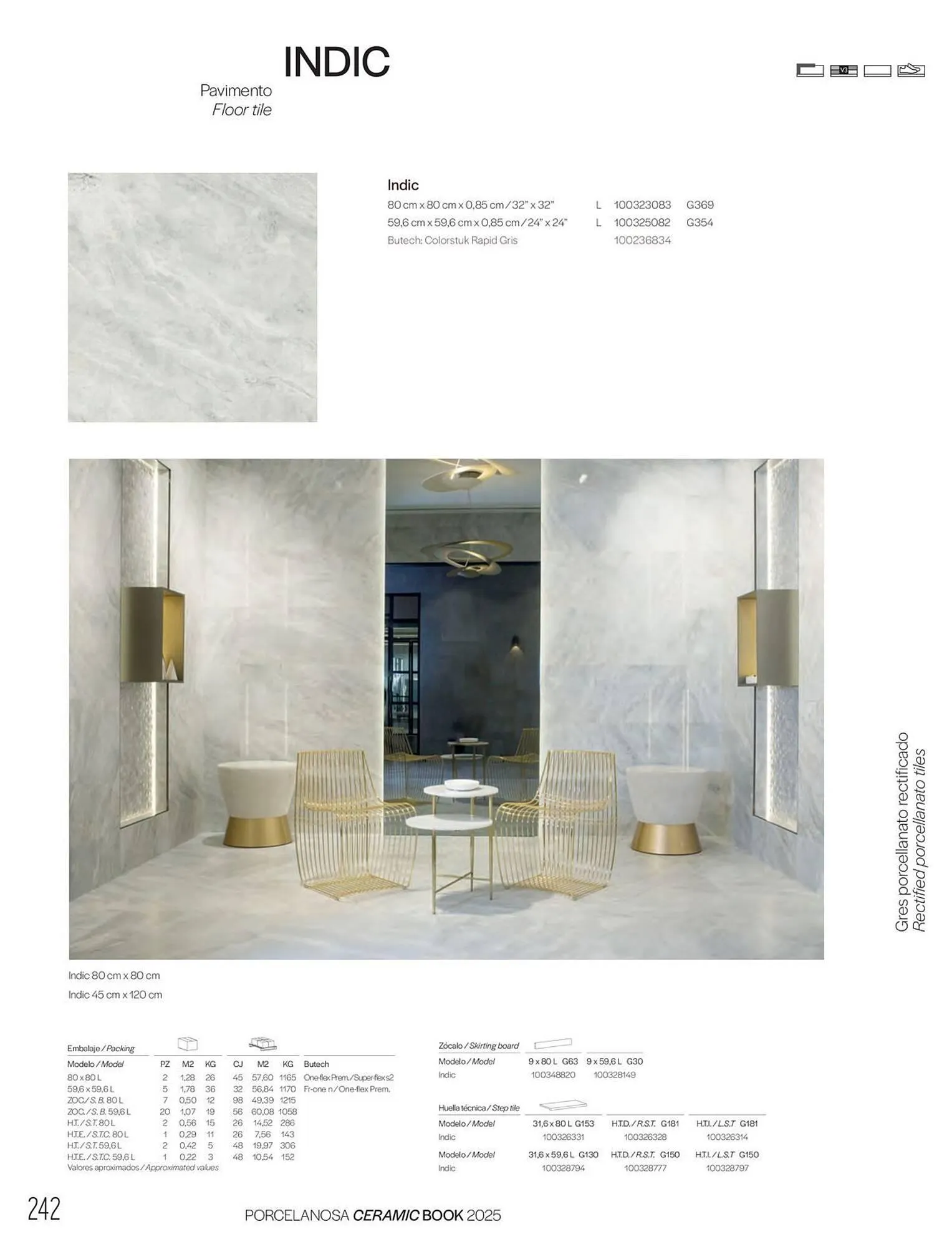 Catalogue Porcelanosa du 27 janvier au 31 décembre 2025 - Catalogue page 244