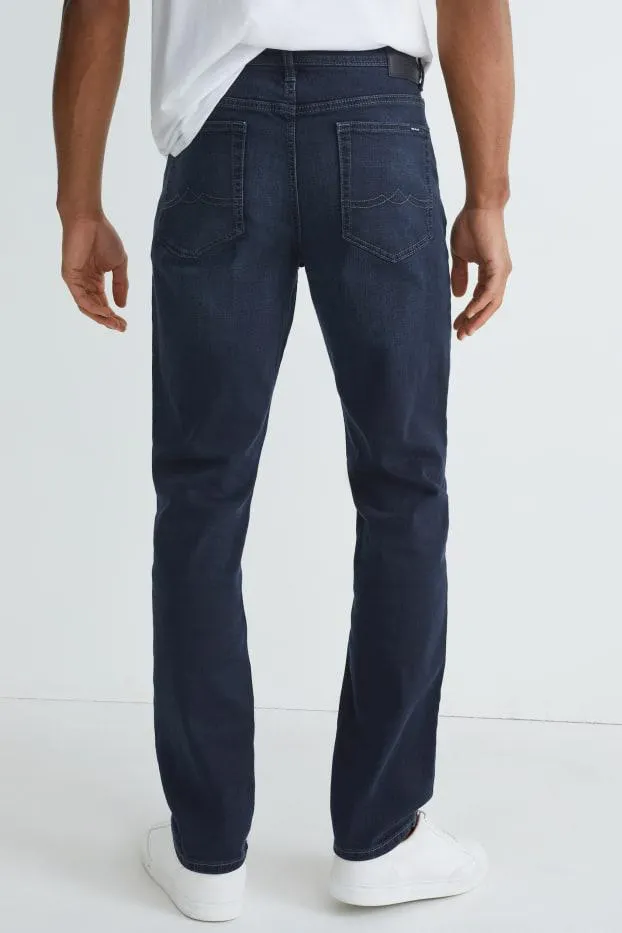 Straight jeans - LYCRA® - with recycled cotton