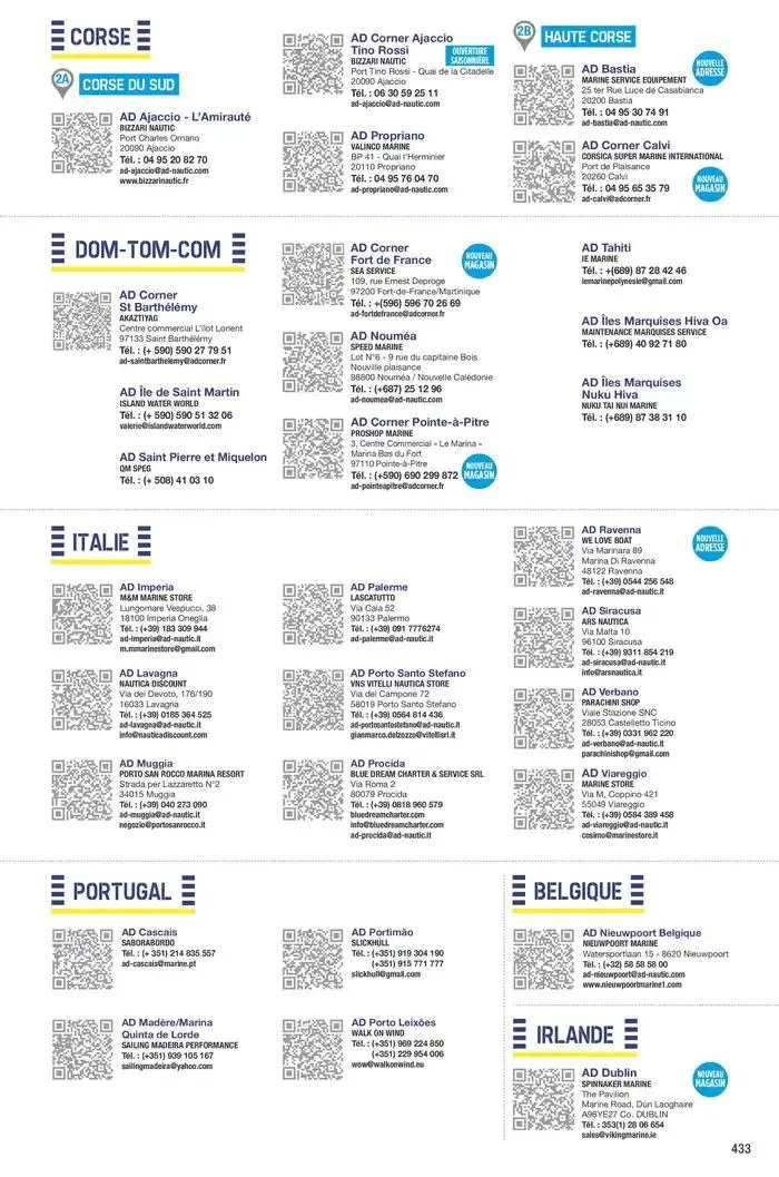 Catalogue Accastillage Diffusion 2025 du 1 janvier au 31 décembre 2025 - Catalogue page 435