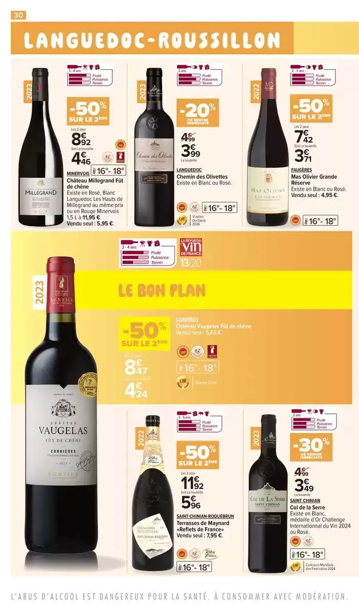 FOIRE AUX VINS, LE GUIDE DES BONS PLANS du 11 mars au 23 mars 2025 - Catalogue page 30