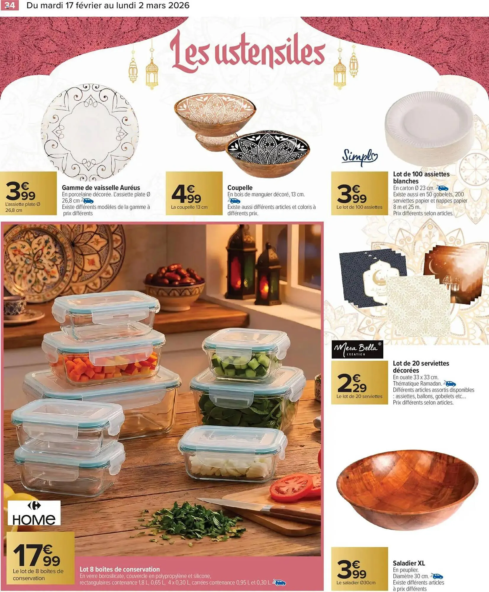 Catalogue Carrefour du 17 février au 2 mars 2026 - Catalogue page 34