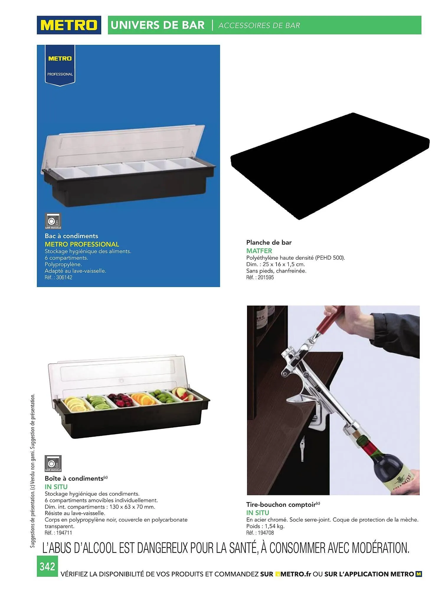 Catalogue METRO du 1 janvier au 31 décembre 2026 - Catalogue page 342