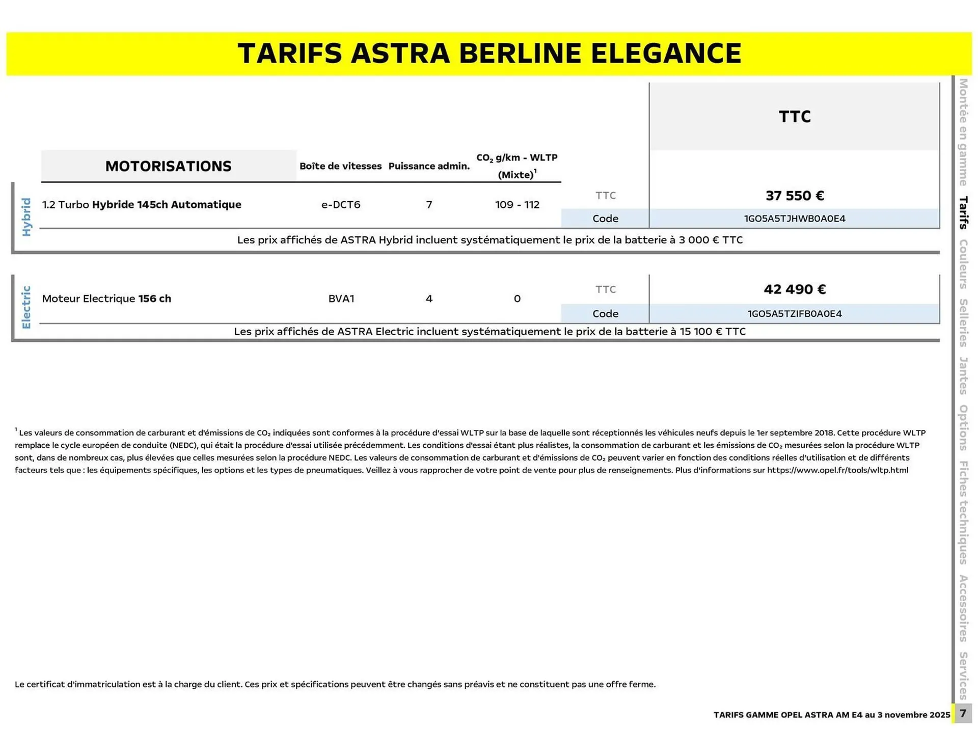 Catalogue Opel du 6 janvier au 6 janvier 2027 - Catalogue page 6