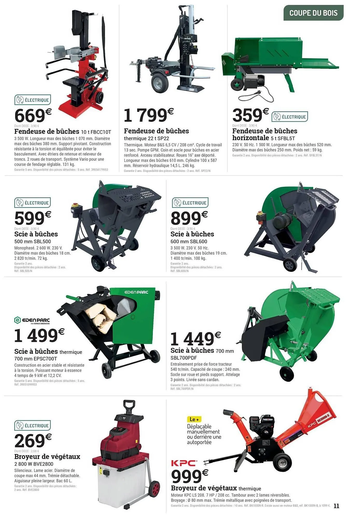 Catalogue Espace emeraude du 22 octobre au 15 novembre 2025 - Catalogue page 11