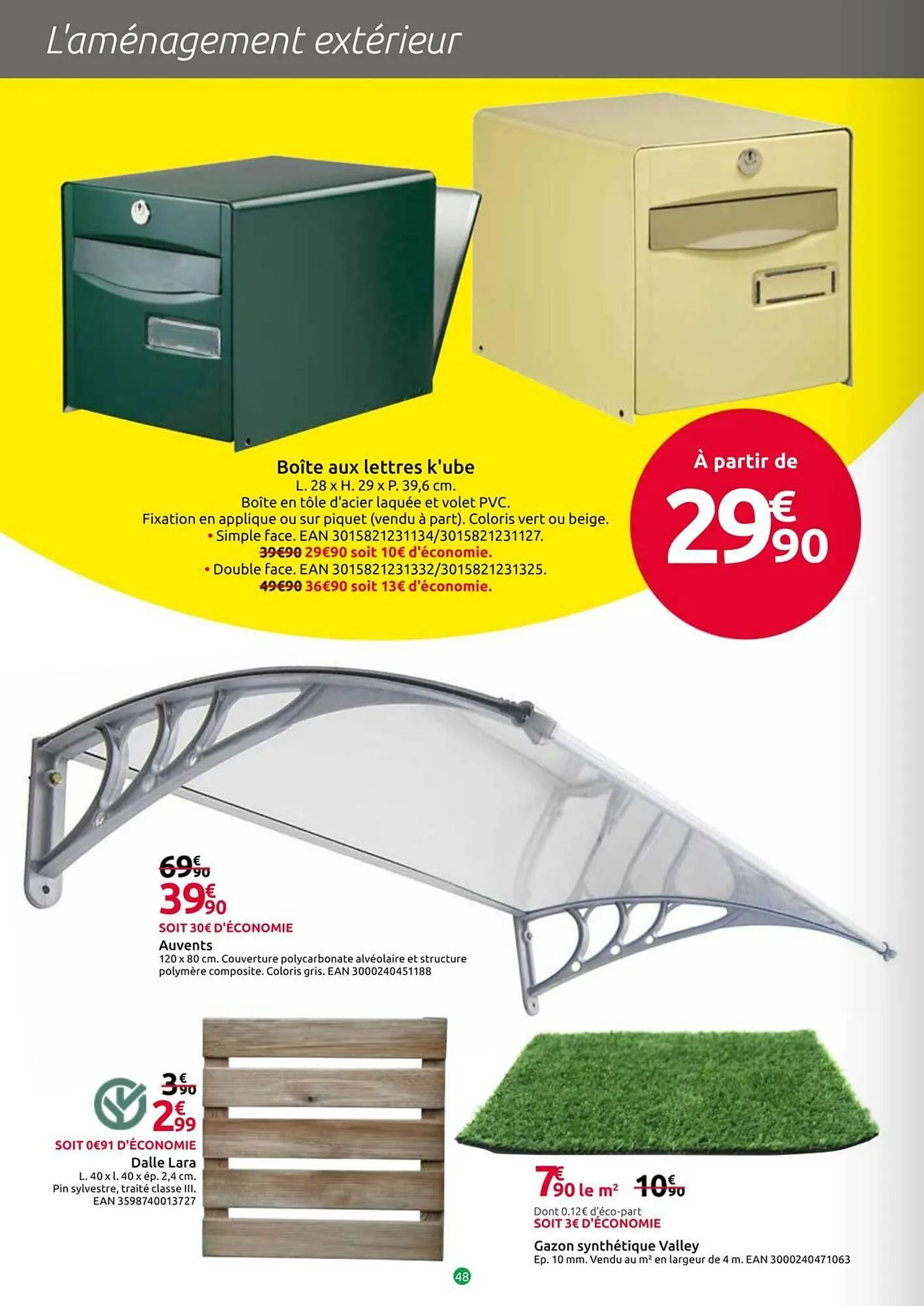 Catalogue Mr Bricolage du 18 février au 15 mars 2026 - Catalogue page 48