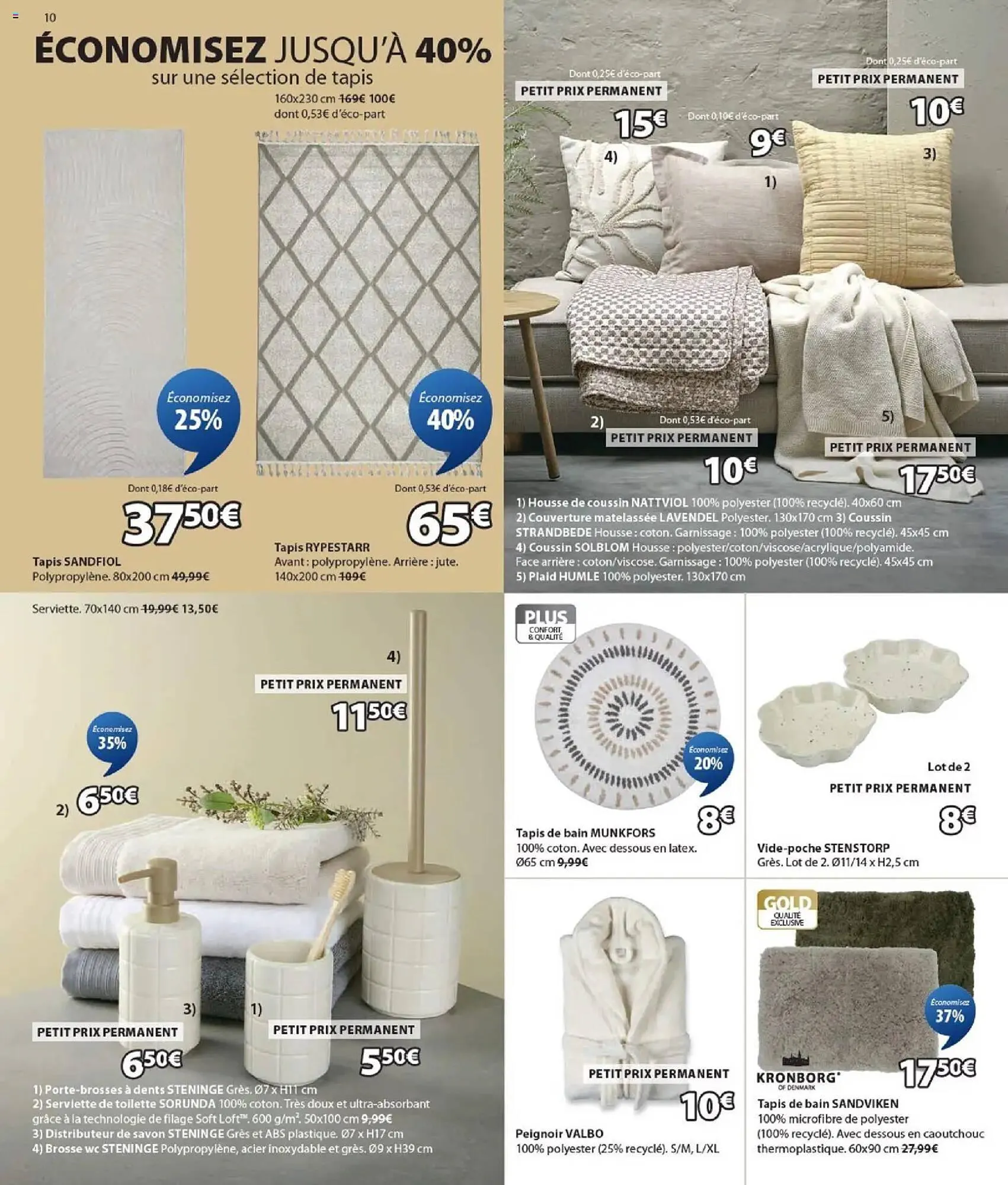 Catalogue JYSK du 5 mars au 16 mars 2026 - Catalogue page 10