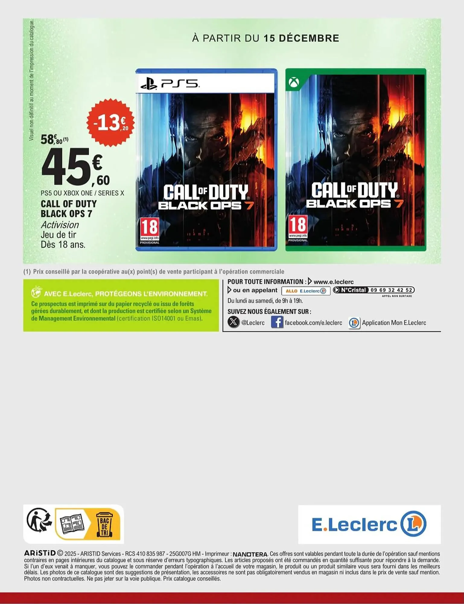 Catalogue E.Leclerc du 2 décembre au 20 décembre 2025 - Catalogue page 72