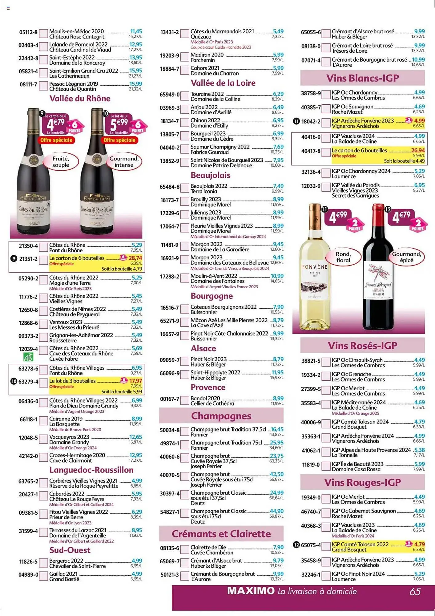 Catalogue Maximo du 7 juillet au 3 août 2025 - Catalogue page 65
