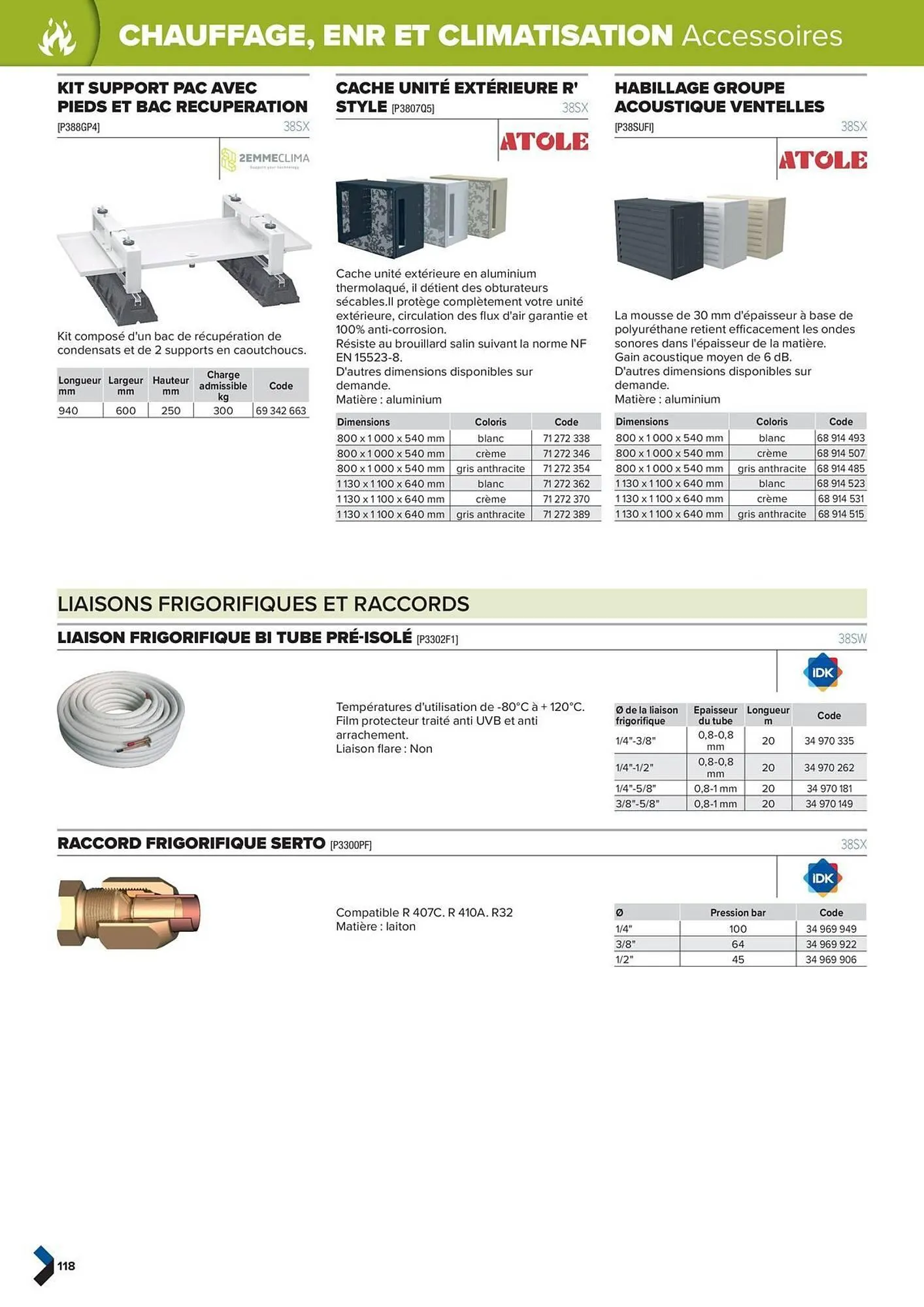 Catalogue Prolians du 2 octobre au 31 décembre 2025 - Catalogue page 118