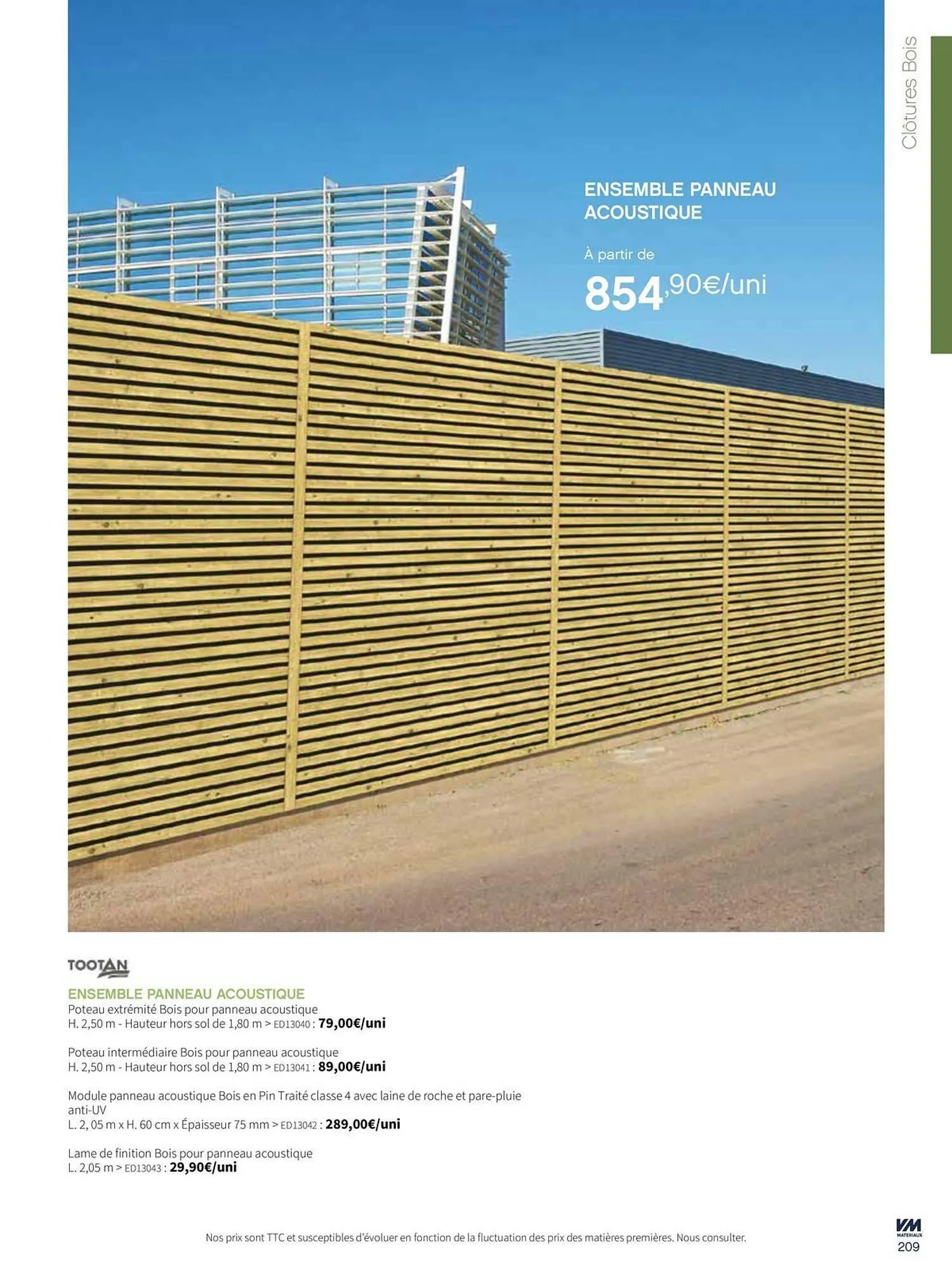 Catalogue VM Matériaux du 14 mars au 20 janvier 2026 - Catalogue page 209