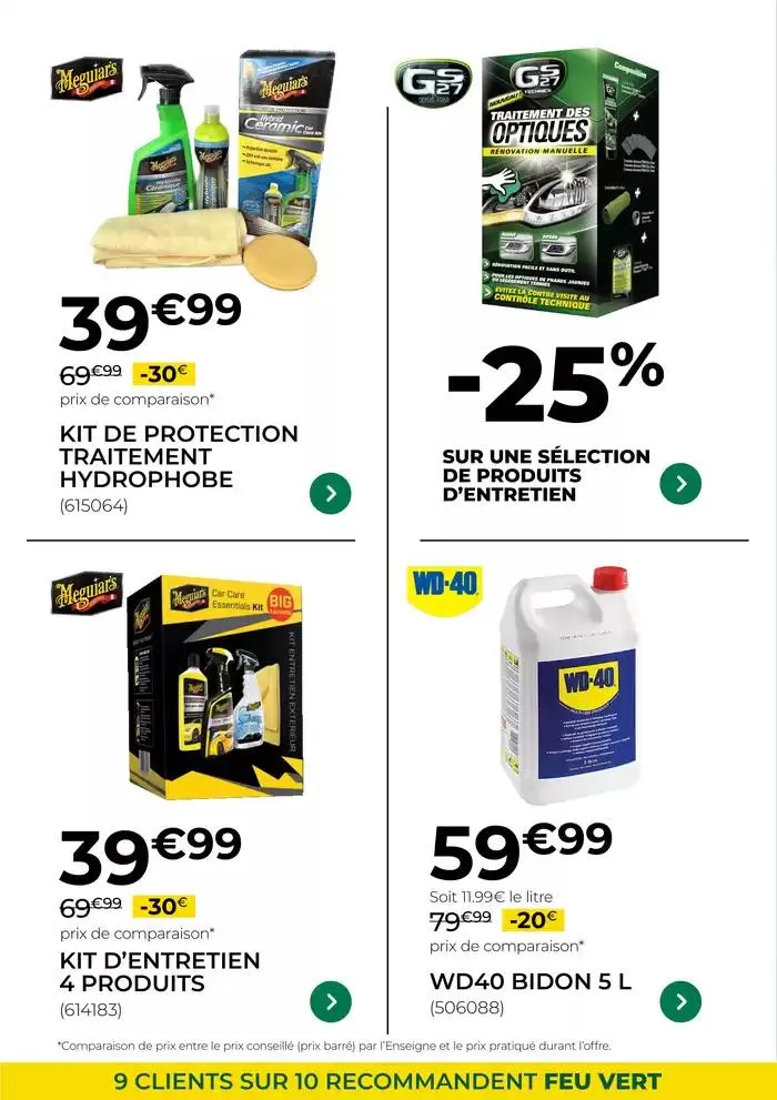 Nos Offres Feu Vert du 2 janvier au 28 janvier 2025 - Catalogue page 8