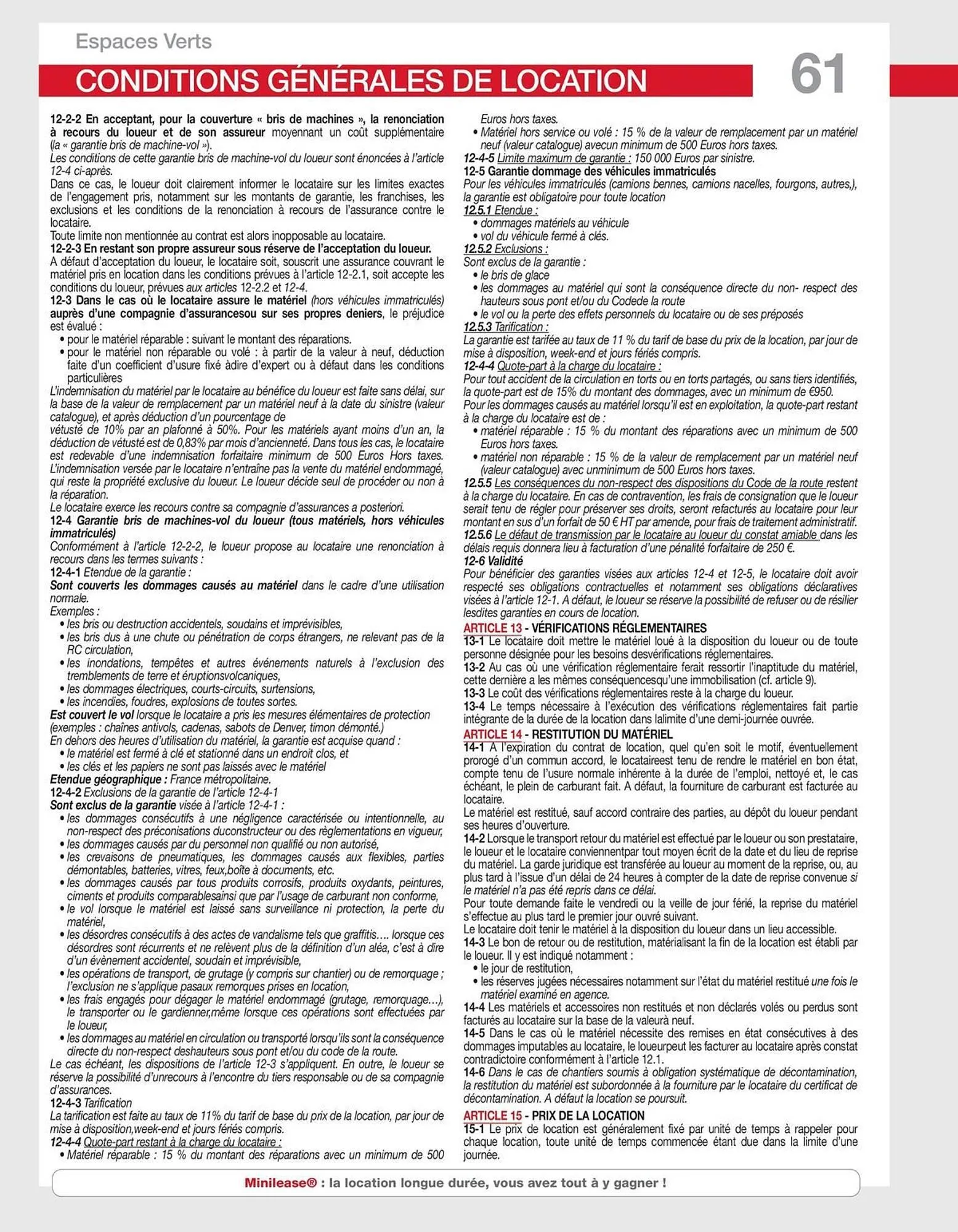 Catalogue Loxam du 9 avril au 31 décembre 2025 - Catalogue page 61