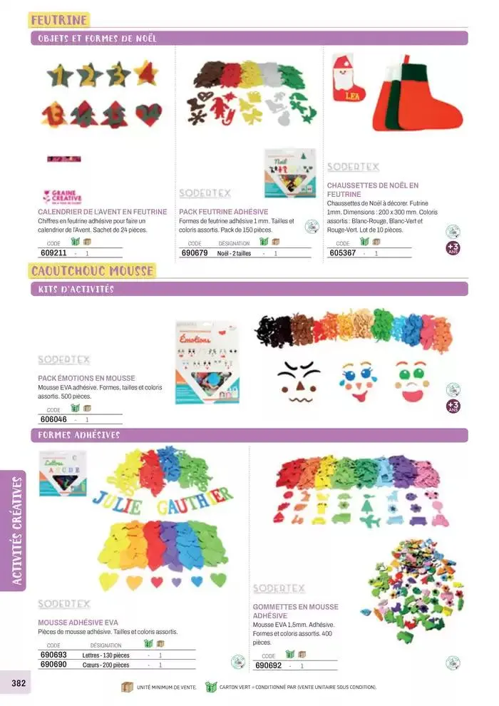Nos Catalogues Thématiques du 1 janvier au 31 décembre 2025 - Catalogue page 384