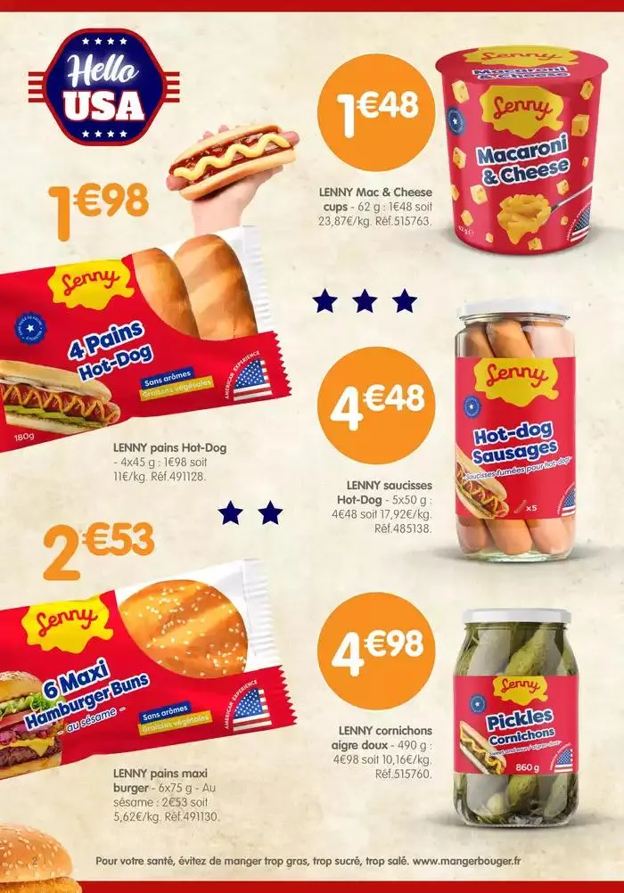 USA du 9 avril au 22 avril 2025 - Catalogue page 2