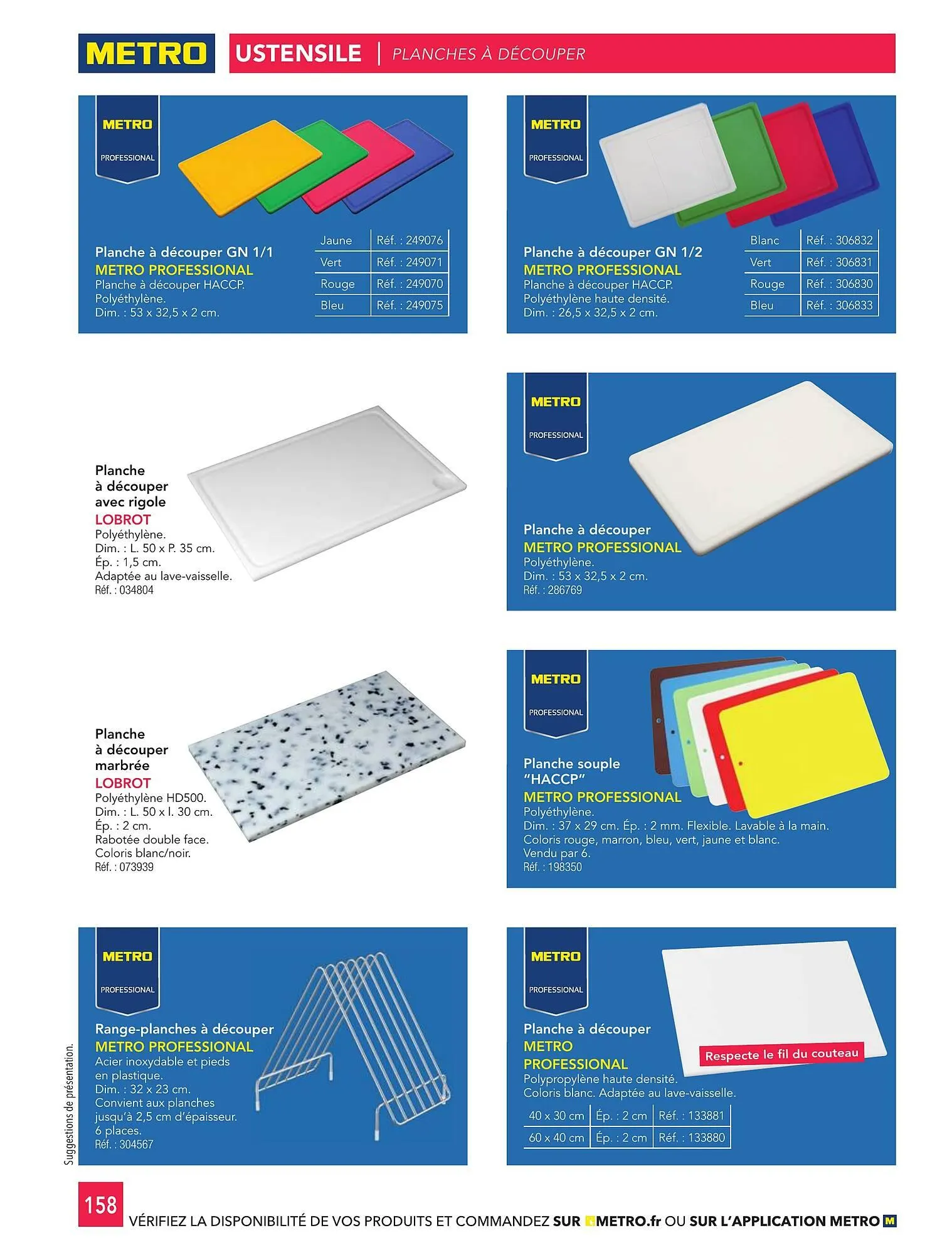 Catalogue METRO du 1 janvier au 31 décembre 2026 - Catalogue page 158