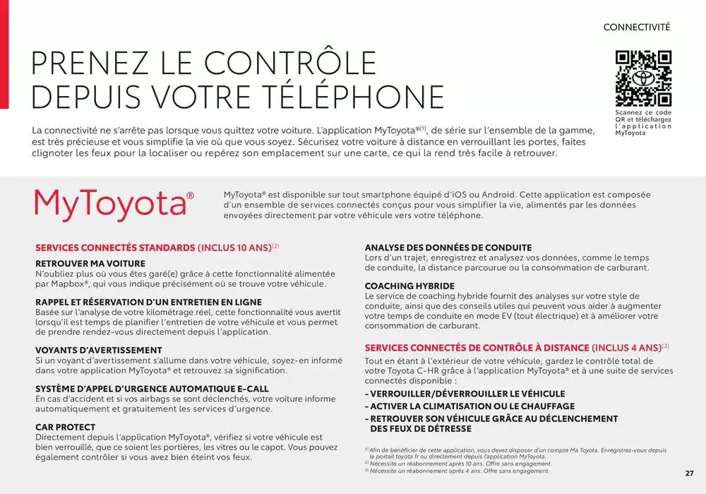 Nouveau Toyota C-HR du 15 janvier au 15 janvier 2026 - Catalogue page 27