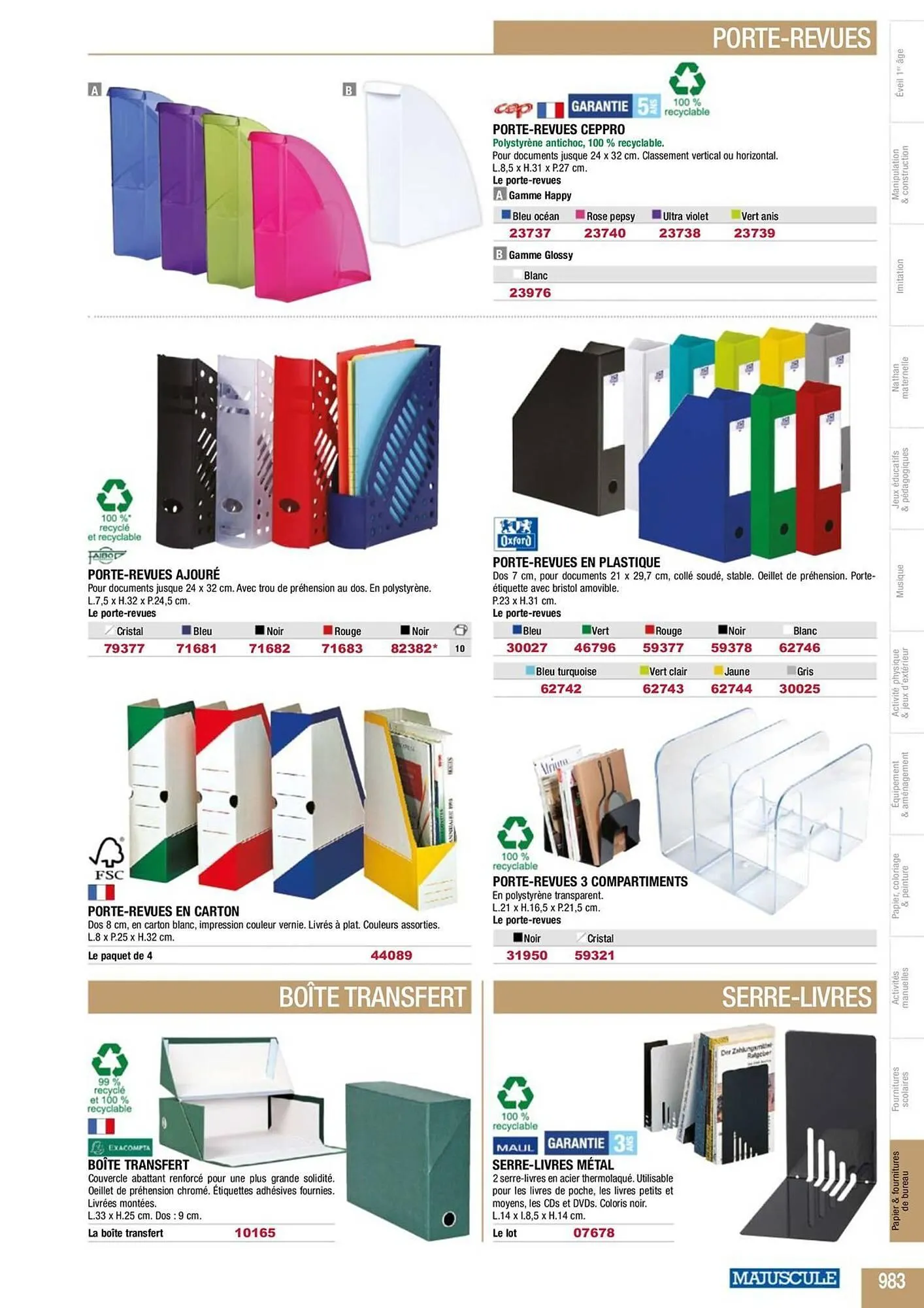 Catalogue Majuscule du 4 mars au 31 décembre 2025 - Catalogue page 1007