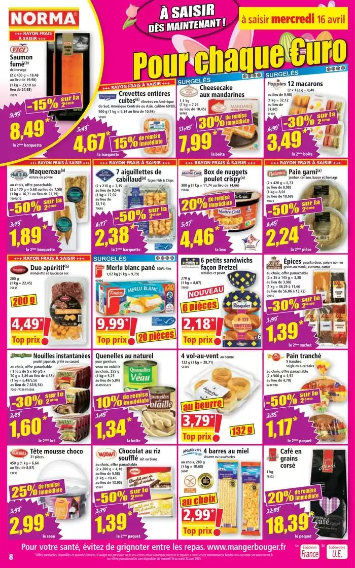Catalogue Norma du 16 avril au 22 avril 2025 - Catalogue page 8