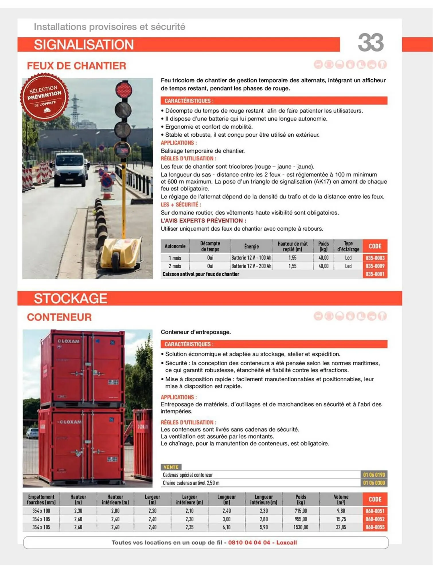 Catalogue Loxam du 19 avril au 31 décembre 2023 - Catalogue page 35