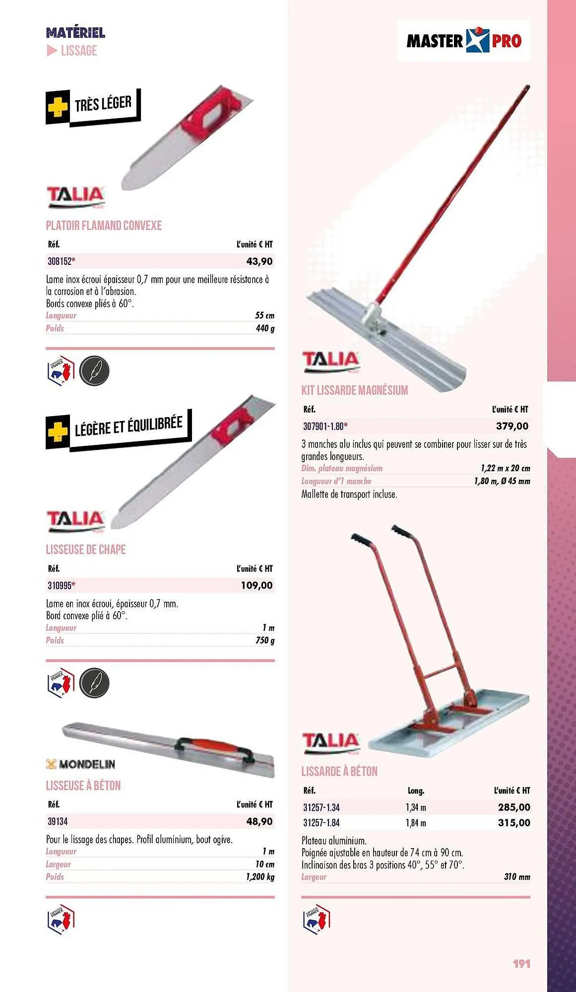 Catalogue Master Pro du 3 janvier au 31 décembre 2025 - Catalogue page 193