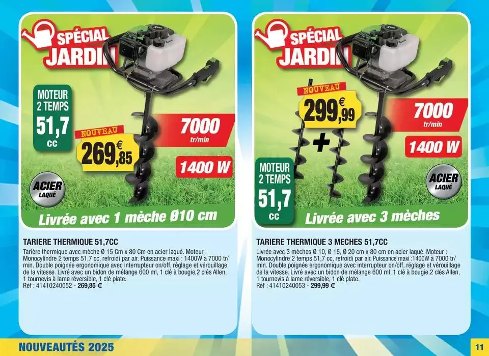 Spécial nouveautés 2025 du 25 février au 31 mai 2025 - Catalogue page 11