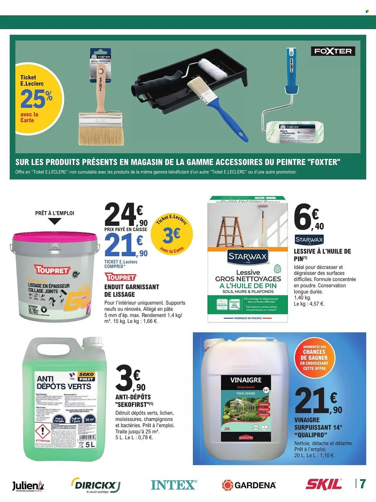 Catalogue E.Leclerc Brico du 21 avril au 9 mai 2026 - Catalogue page 7