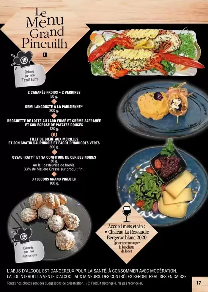 Carte traiteur permanente du 2 janvier au 30 novembre 2025 - Catalogue page 8