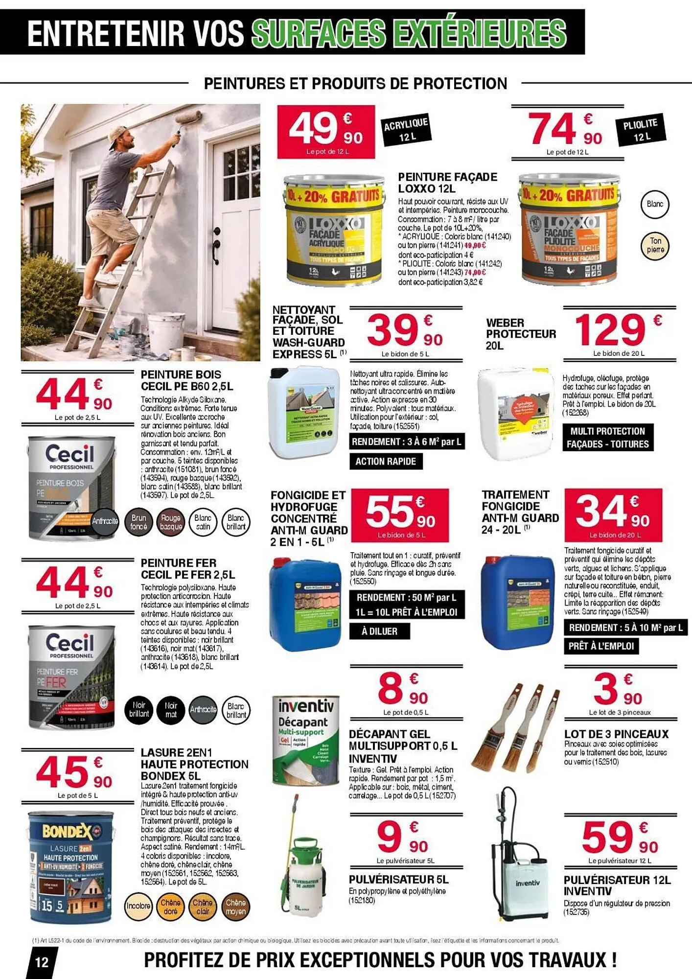 Catalogue Chretien Matériaux du 11 mars au 4 avril 2026 - Catalogue page 12